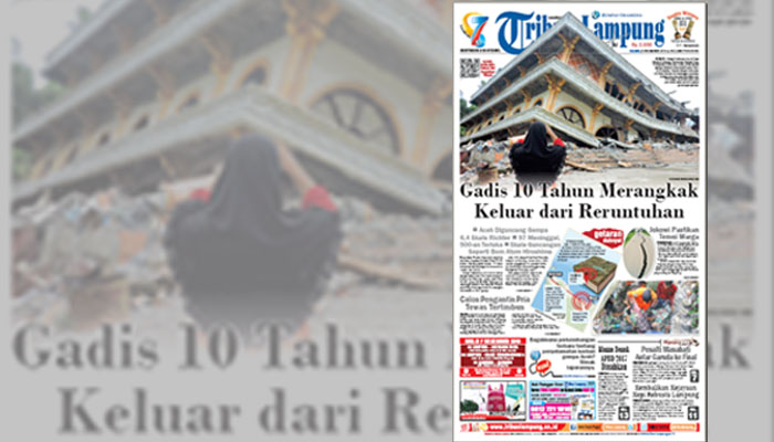 Peristiwa Gempa Aceh, Gadis 10 Tahun Merangkak Keluar dari Reruntuhan