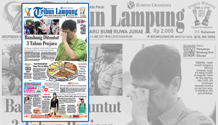 Bambang Dituntut 3 Tahun Penjara