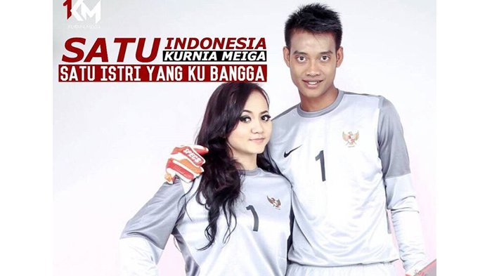 Pose Cantik Istri Kurnia Meiga, Netizen: Sudah Punya Bini Toh