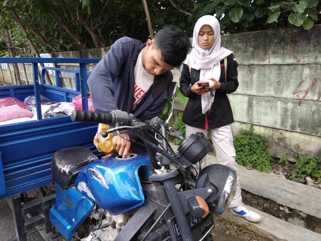 Motor Kehabisan Bensin Picu Tabrakan Beruntun di Flyover Sultan Agung