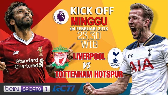 Grafis: Liverpool vs Tottenham, Adu Tajam Salah vs Kane