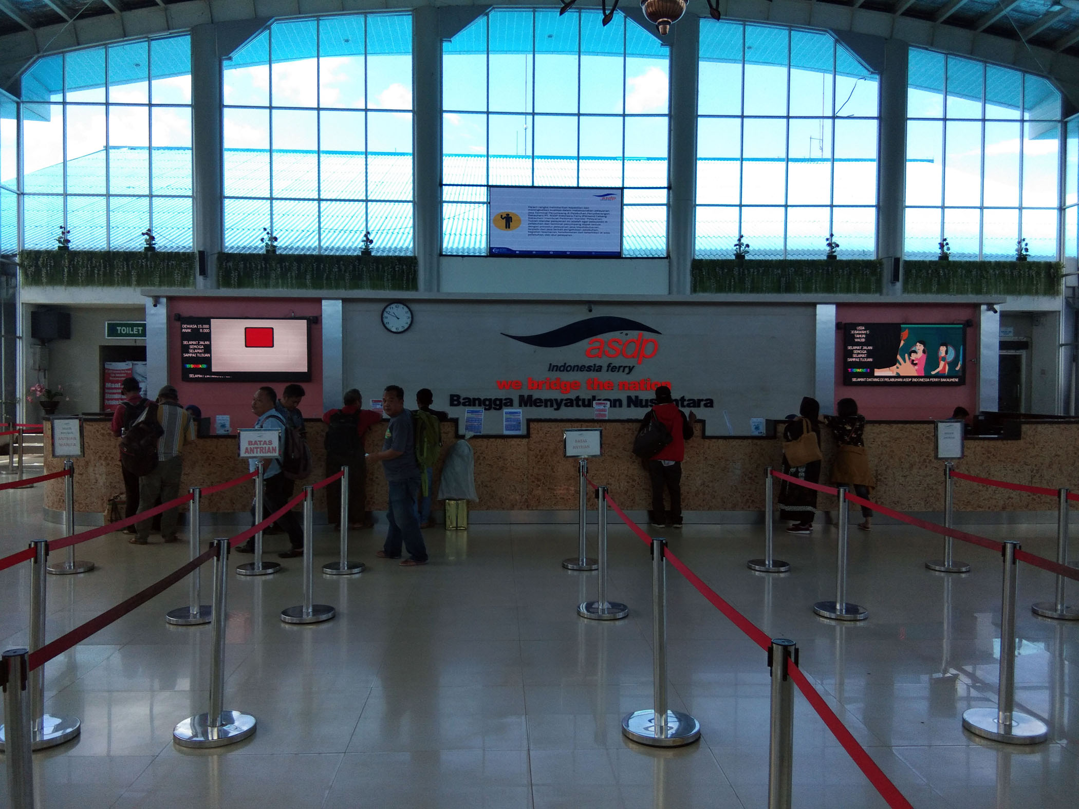 Mudik Lebaran 2019, Pelabuhan Bakauheni Terapkan Transaksi Nontunai Bagi Pemudik