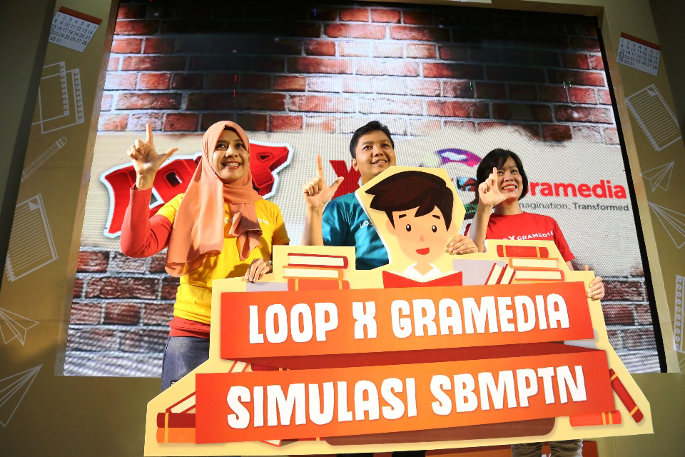 Telkomsel LOOP dan Gramedia Gelar Simulasi SBMPTN 2017 Serentak di 44 Kota
