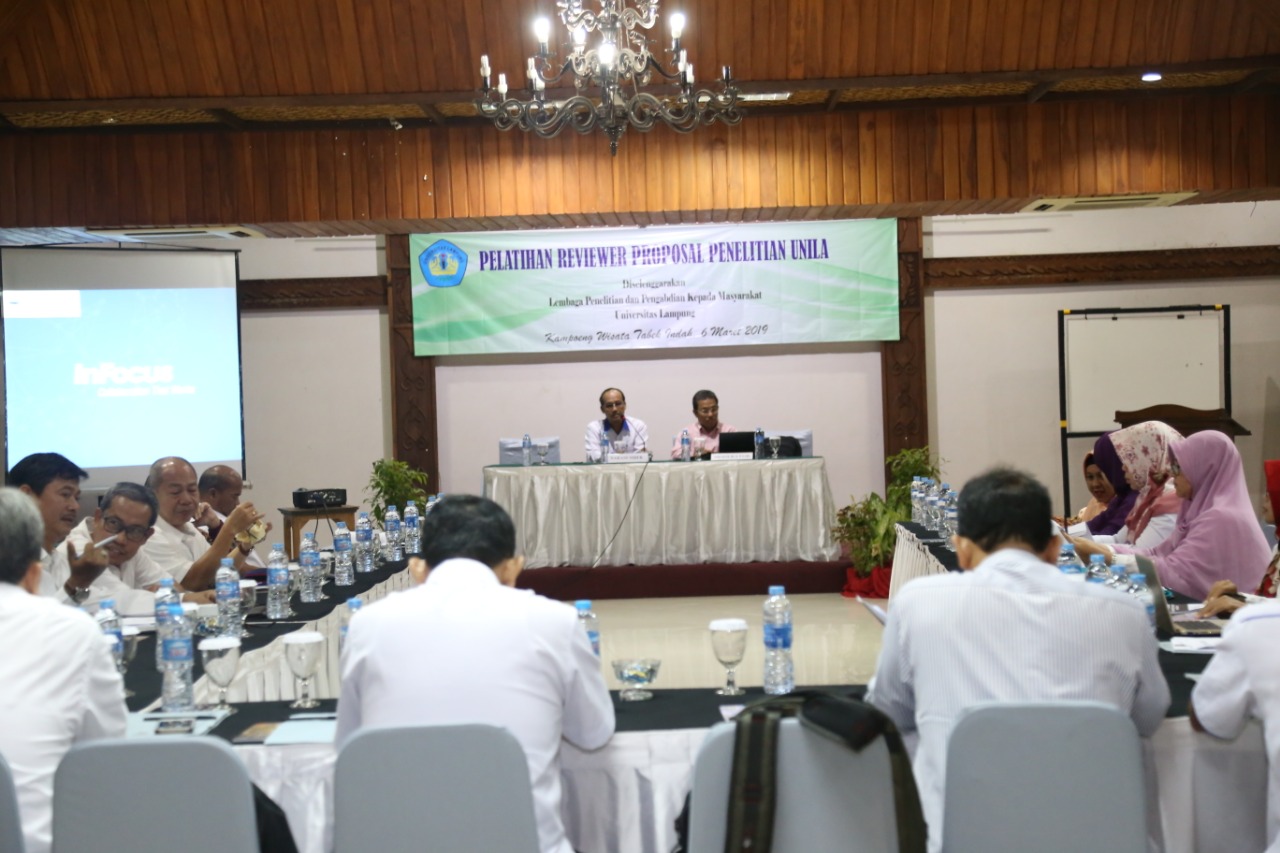 Universitas Lampung Ciptakan Riset Berkualitas, LPPM Siapkan Reviewer Penelitian