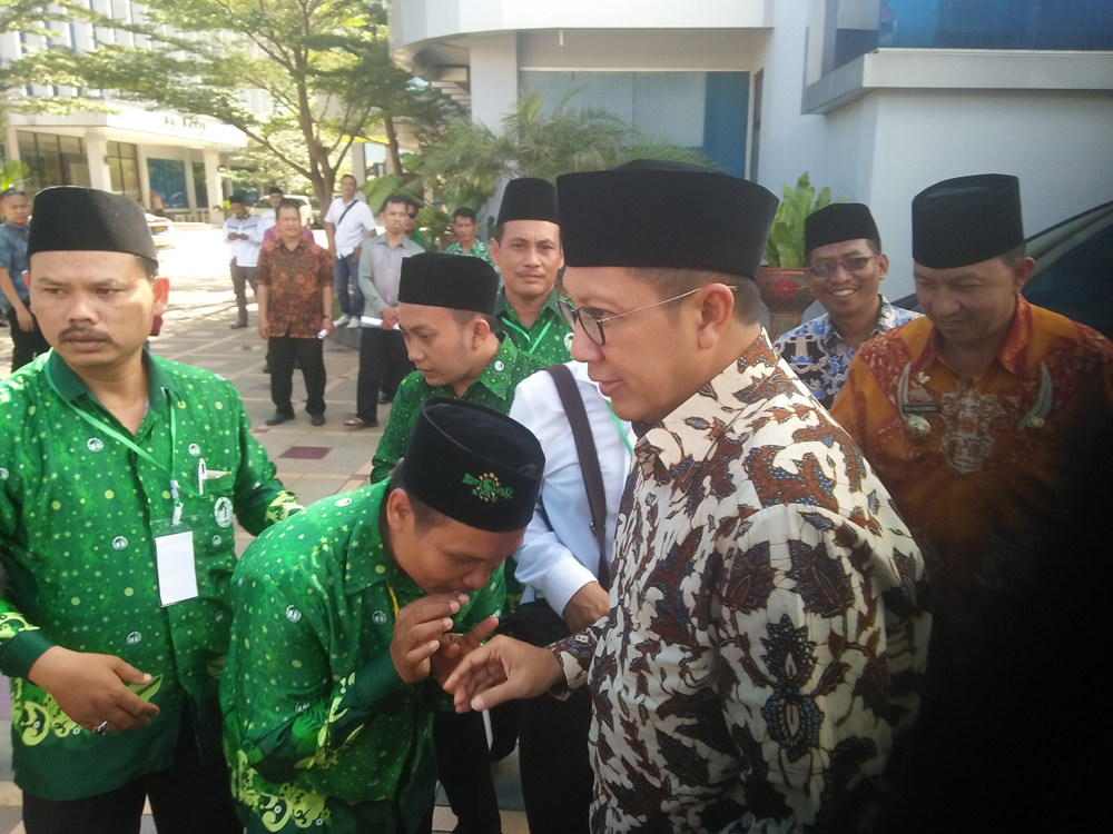 Menag Lukman Hakim Saifuddin Hadiri Acara Peringatan Hari Lahir Persatuan Guru Nahdlatul Ulama Ke-67