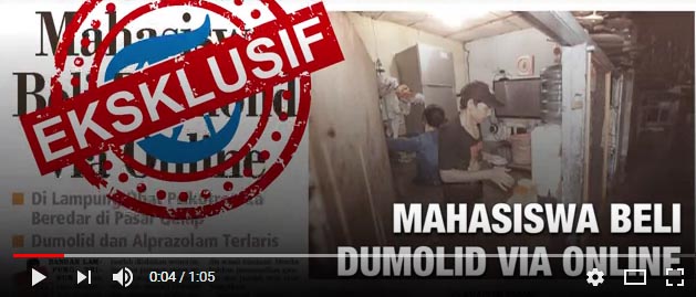 Mahasiswa Beli Dumolid Via Online