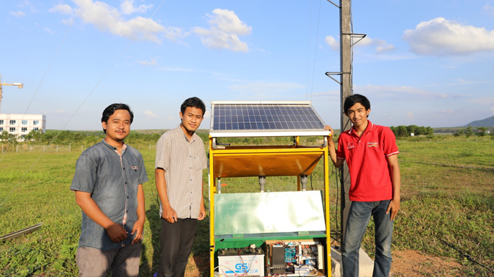 Mahasiswa Itera Ciptakan Alat Pemanen Energi, 5 Kali Uji Coba Koneksikan Data ke Ponsel Pintar