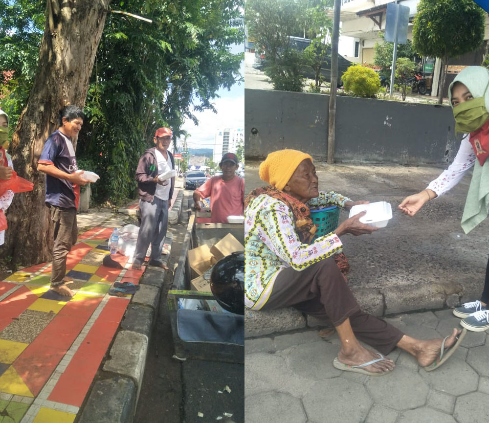 Bantu Warga Miskin Terdampak Corona, Mahusa Unila Galang Donasi