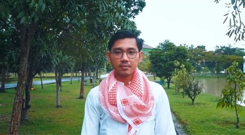 Mantan Ketua KPU Bandar Lampung Fauzi Heri Gandeng Aktivis HMI Rilis Single Religi