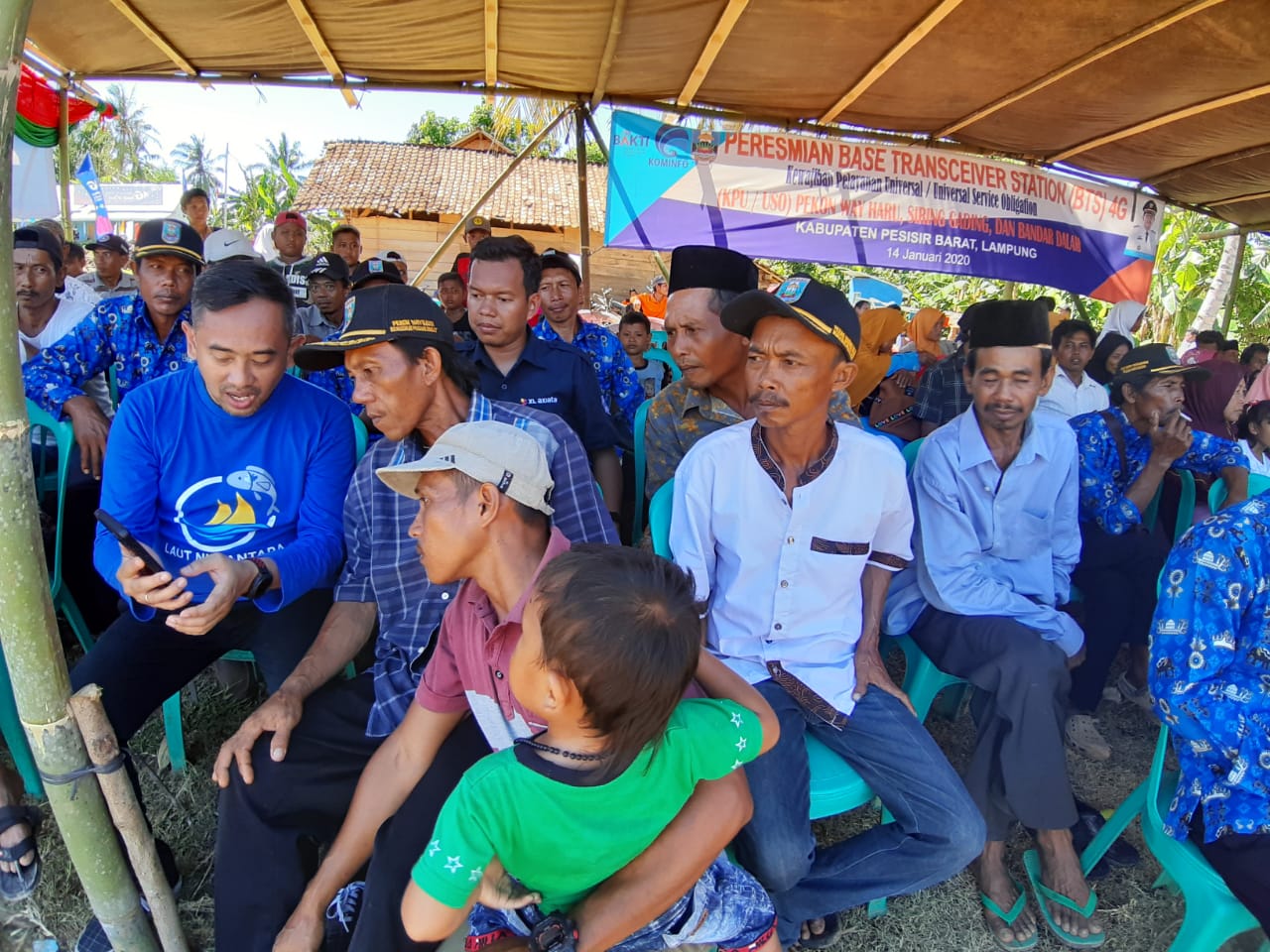 Masyarakat 4 Pekon Tertinggal di Bengkunat Kini Bisa Nikmati Jaringan 4G XL Axiata