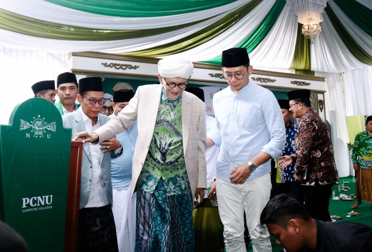 Tokoh NU Lampung Selatan Ajak Coblos Egi-Syaiful