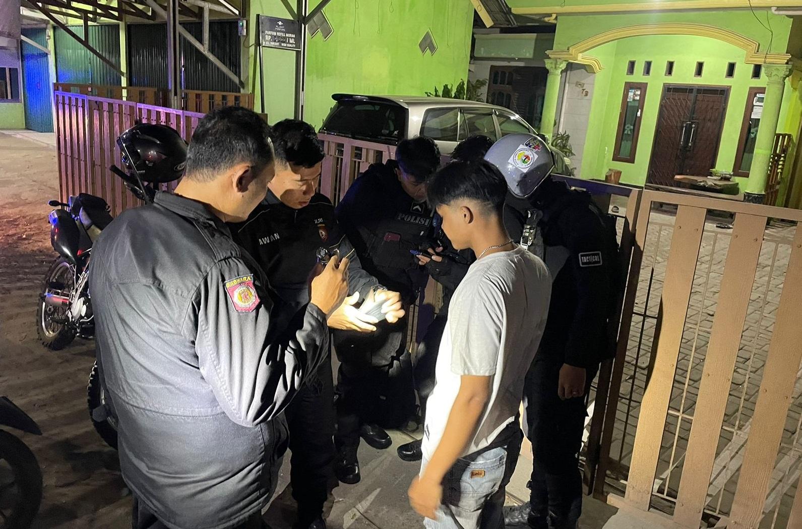 Bawa Sajam, Dua Pemuda Warga Tanjung Senang Dicokok Jajaran Polda Lampung