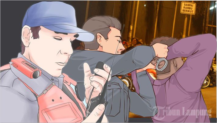 Tenteng Sabu, Pemuda Asal Gunung Agung Tubaba Ditangkap Polres Tulangbawang