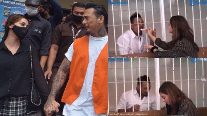 Video Romantisnya Nora Alexandra Suapi Jerinx SID di Balik Jeruji Besi