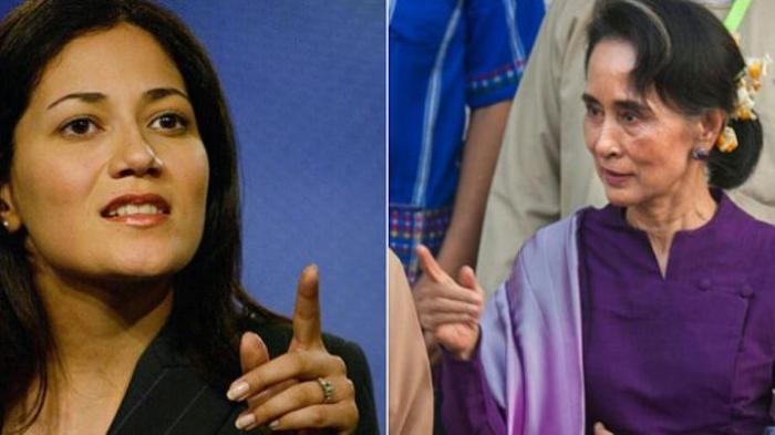 Aung San Suu Kyi Kesal Diwawancarai Jurnalis Muslim