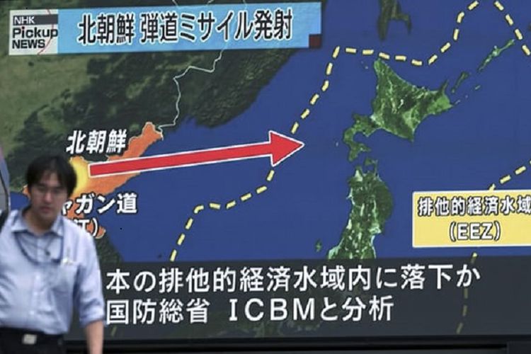 AS Akan Perangi Korut dengan Peluru Kendali Balistik Antarbenua