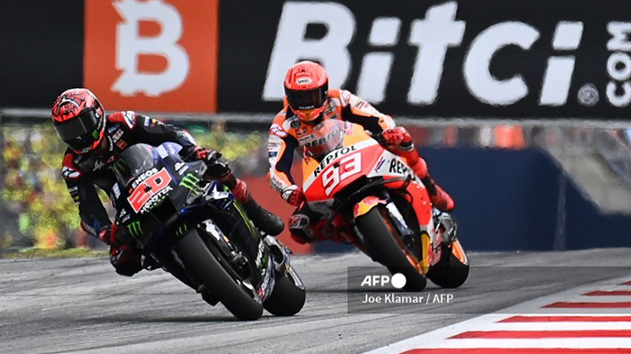 MotoGP 2021 Amerika, Marc Marquez Terkesan dengan Kecepatan Fabio Quartararo