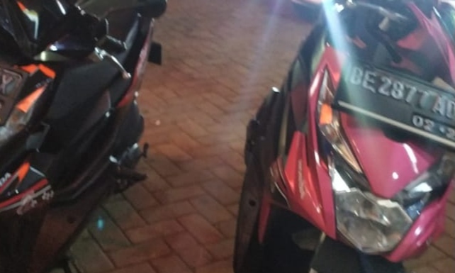 Siang Bolong Tak Ada Suara Mencurigakan, Tiba-tiba Motor Wanita di Bandar Lampung Raib Dimaling