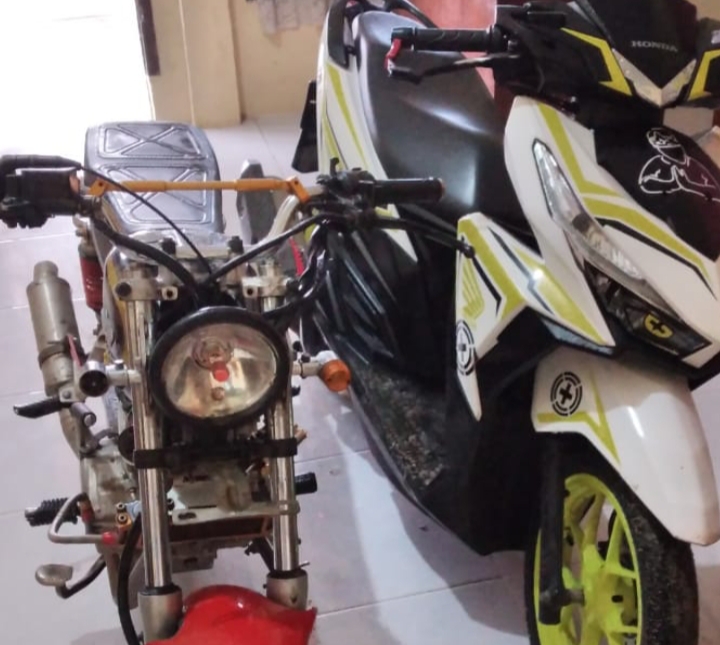 Kembali ke TKP, Motor Warga Lampung Tengah yang Ditinggal di Pinggir Jalan Hilang Dibawa Begal