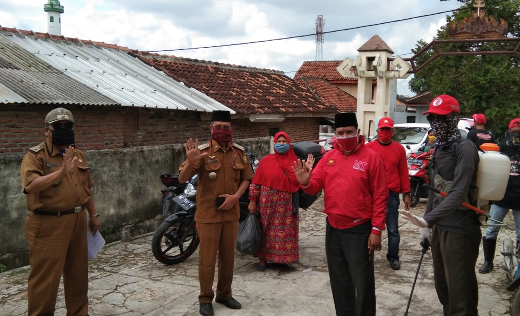MTRH Lampung Semprot Disinfektan di 3 Kelurahan Kawasan Rajabasa