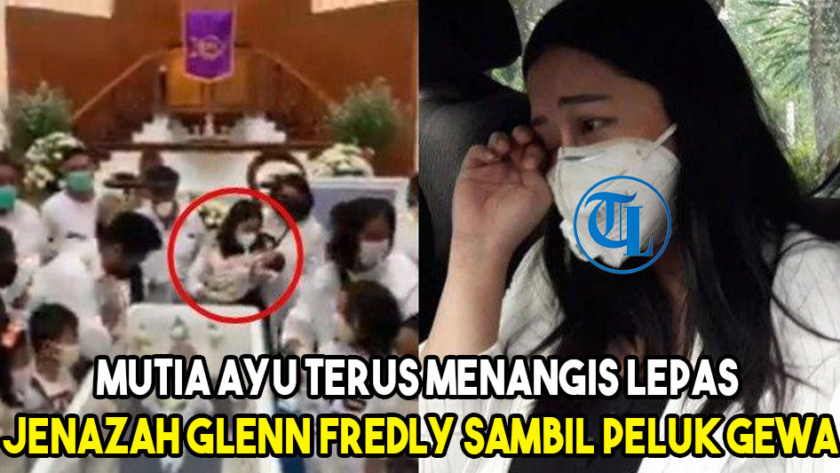 Mutia Ayu Terus Menangis Lepas Jenazah Glenn Fredly Sambil Peluk Gewa