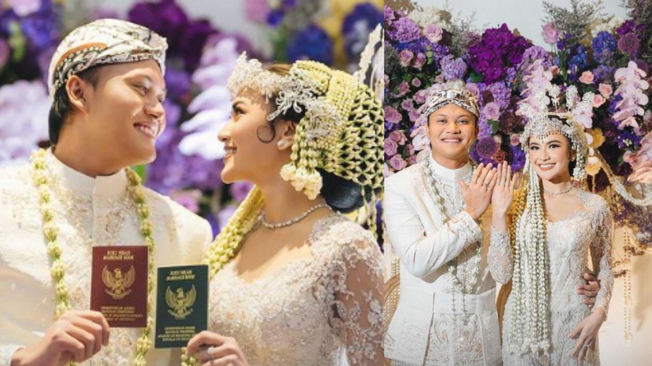 Tangis Rizky Febian dan Mahalini Pecah di Akad Nikah, Ingat Sang Ibunda