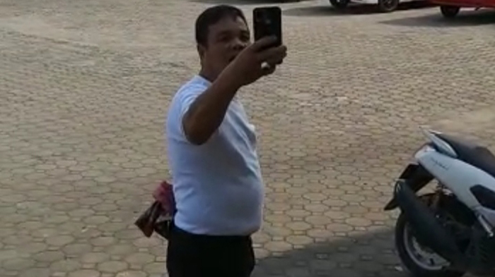 Oknum ASN di Bandar Lampung Mengamuk Depan Kedai Bubur Ayam, Videonya Viral