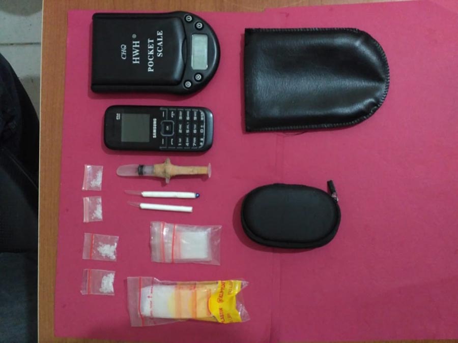 Nyambi Jadi Bandar Narkotika, Oknum PNS di Tulangbawang Diamankan Polisi