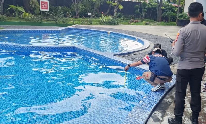 Polisi Menyelidiki Kematian Balita di Kolam Renang Hotel Mewah Bandar Lampung