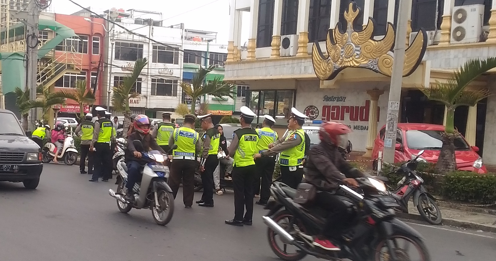 Hari Kedua Operasi Zebra di Bandar Lampung, Polisi Tilang 335 Pelanggar Lalu Lintas