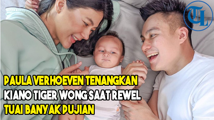 Tanpa Gunakan Ponsel, Cara Paula Verhoeven Bujuk Kiano Tiger Wong Saat Rewel Tuai Pujian Netizen