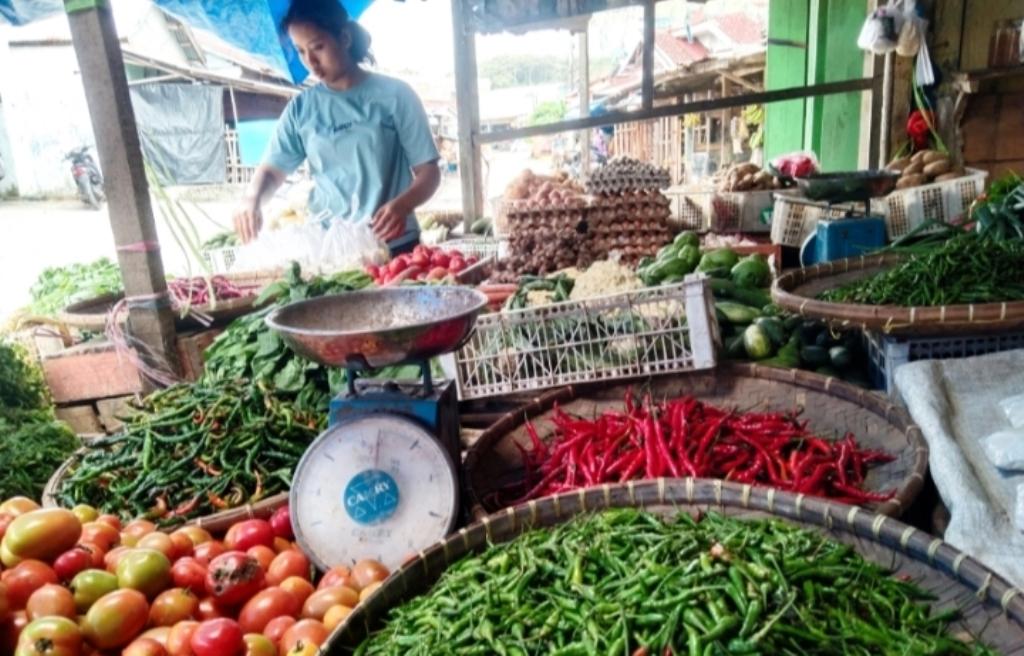 Jelang Nataru Harga Cabai Naik di Pesisir Barat, Cabai Rawit Hijau Rp 60 Ribu per Kg