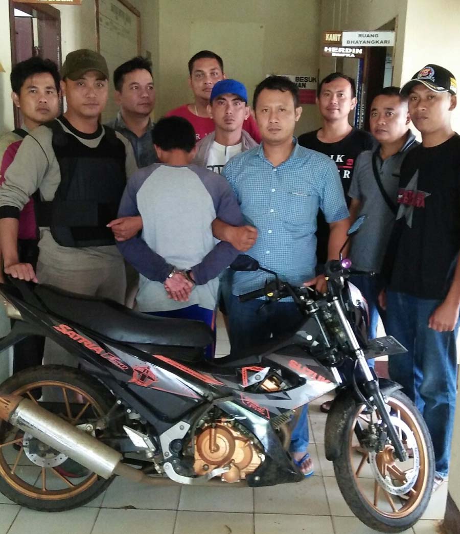 Bawa Kabur Motor di Parkiran Waterboom, Nasib SF Berakhir Begini