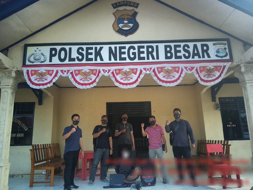Pelaku Curat di SMPN 02 Negeri Besar Diciduk saat Akan Transaksi Jual Barang Curian