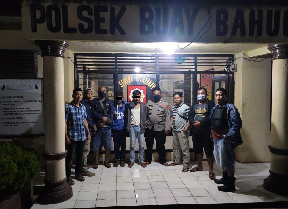 Curat di Way Kanan, Polsek Buay Bahuga Amankan Pelaku Pencurian Mesin Diesel