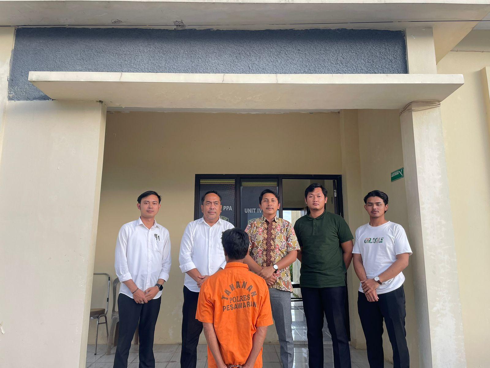 Polres Pesawaran Ringkus Pelaku Rudapaksa Anak di Bawah Umur