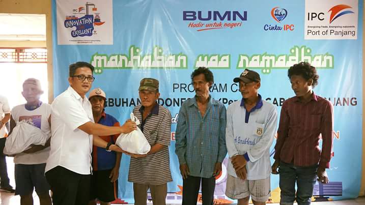 Sambut Ramadan, IPC Panjang Beri Bingkisan kepada Masyarakat