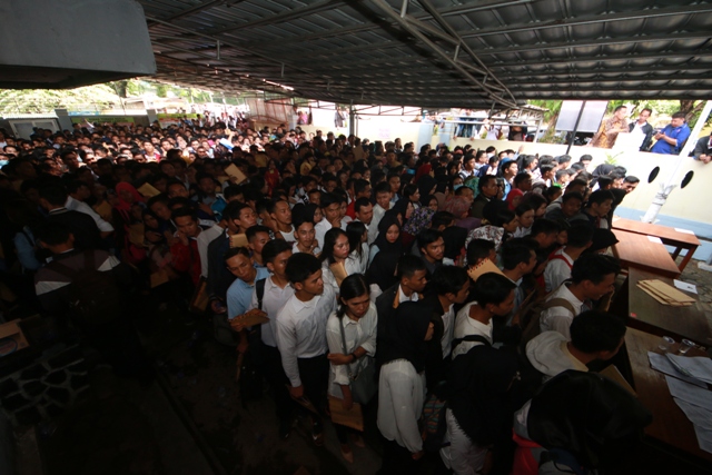 Proses Seleksi Transmart di Gedung Semergow Merupakan Fasilitas Pemkot