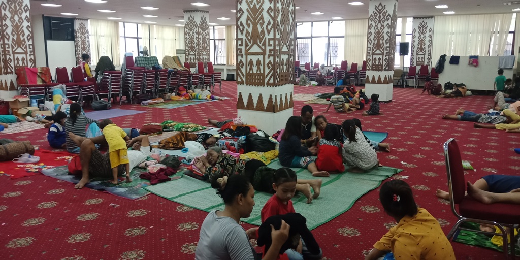 UPDATE TSUNAMI LAMPUNG - Pengungsi Mulai Terserang Gatal dan Hipertensi