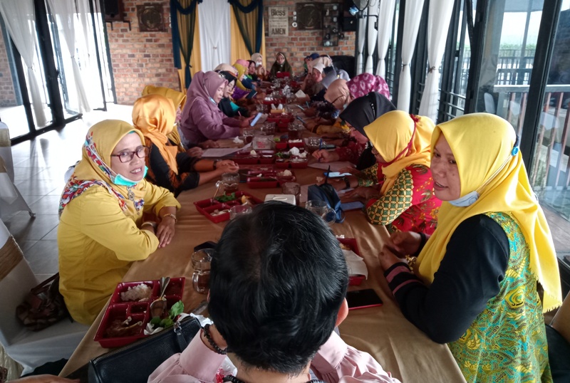 Pengurus KWT Lampung Tengah Inginkan Mardiana Musa Ahmad Pimpin Organisasi