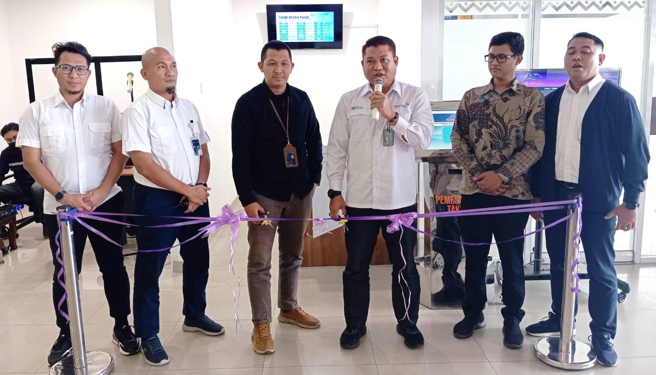 Manajemen Bandara Raden Inten II Sediakan Airport Taxi Counter
