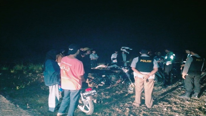 Peserta dan Penonton Balap Liar di Pringsewu Kocar-kacir Digerebek Polisi