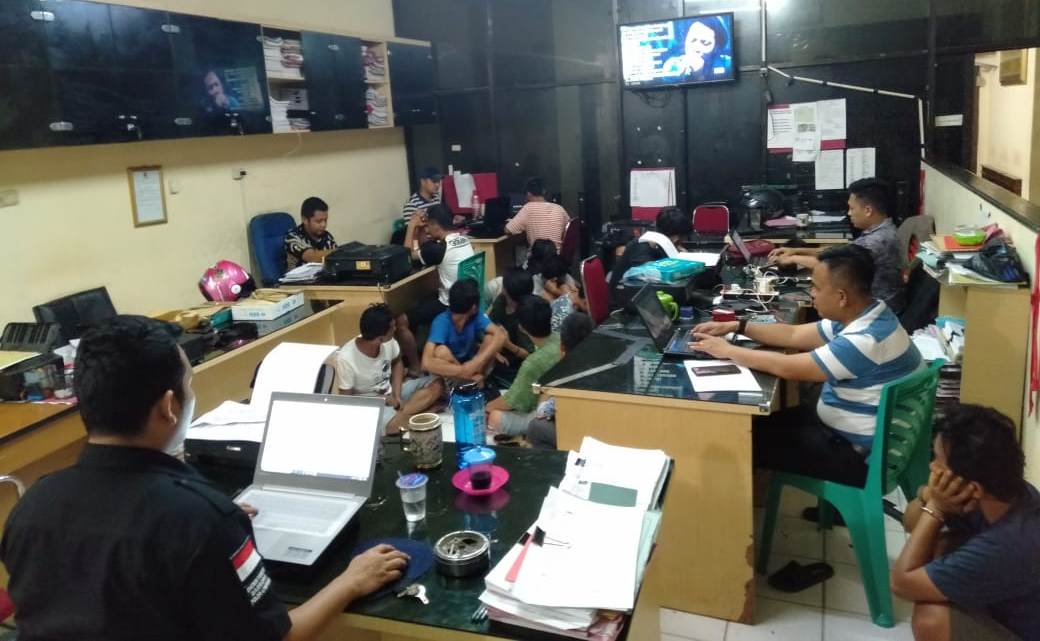 Buru DPO Pengedar Sabu, Polda Lampung Jaring 29 Pemuda Terkait Narkoba