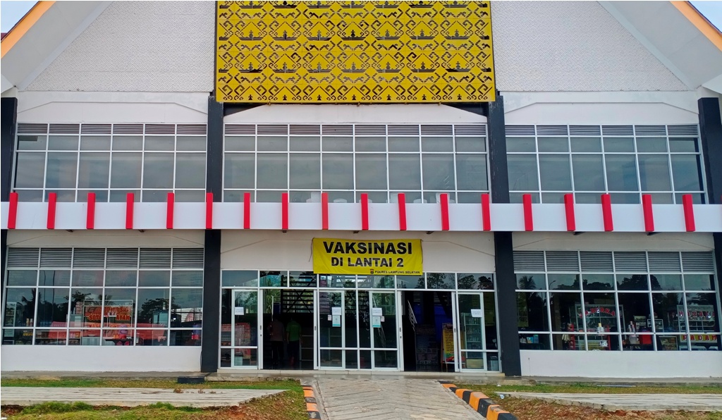 Mudik Lebaran, Polda Lampung Sediakan Gerai Vaksin di Rest Area Tol Lampung