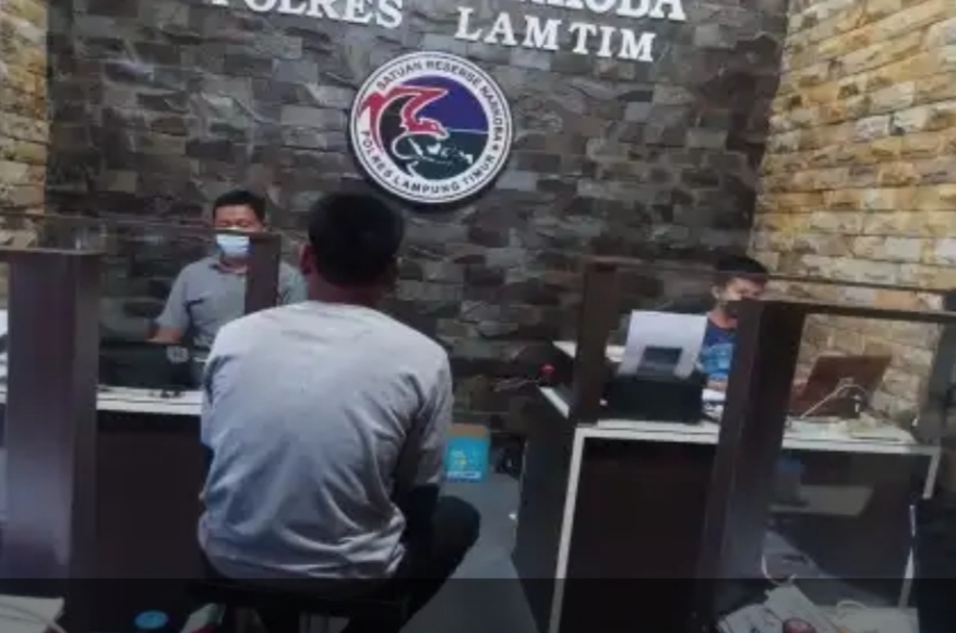 Satnarkoba Polres Lamtim Amankan Residivis Kasus Narkoba