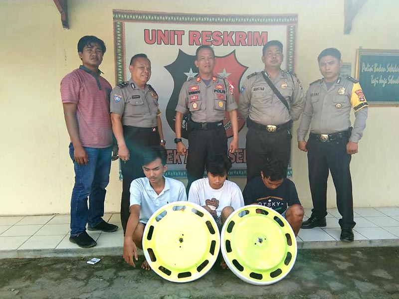 Polsek Abung Selatan Terbanyak Ungkap Senpi Hasil Operasi Sikat Krakatau 2019