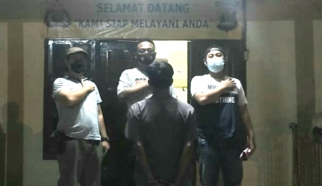 Ngamuk Ancam Bunuh Tetangga, Polsek Pugung Tanggamus Tangkap Preman Kampung