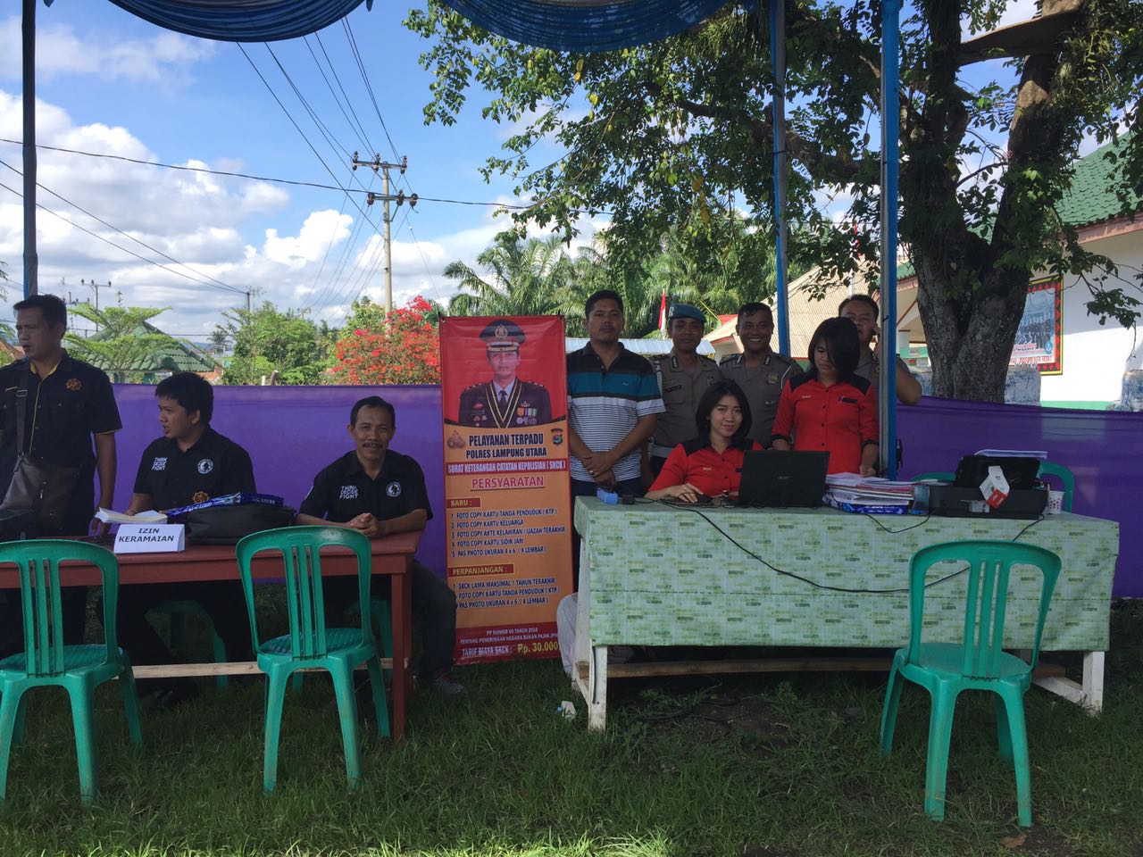 DPRD Apresiasi Pos Pelayanan Cepat Terpadu Polres Lampung Utara