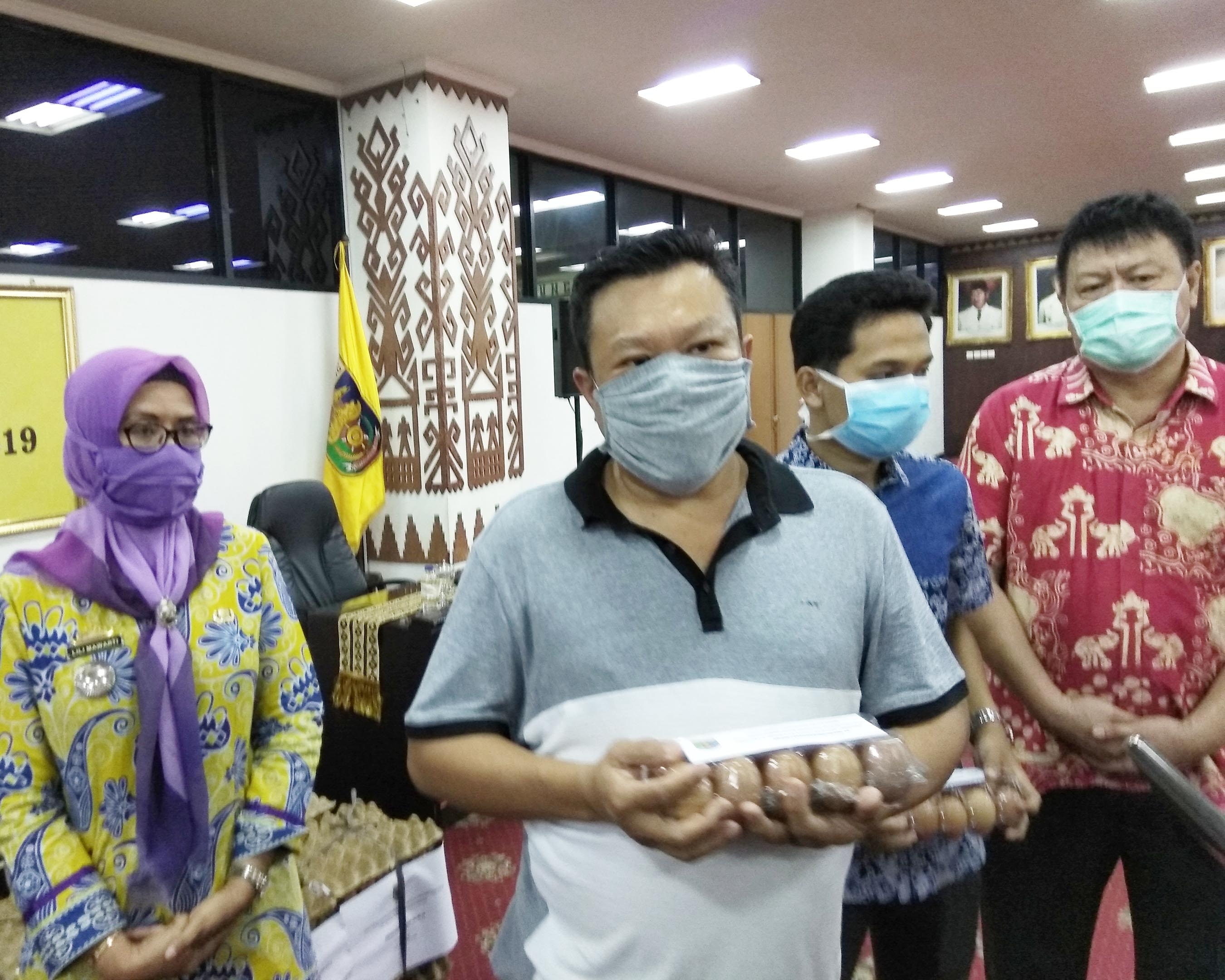 Peduli Corona, PPN Lampung Sumbang 3.000 Butir Telur untuk Petugas Medis hingga Panti Asuhan