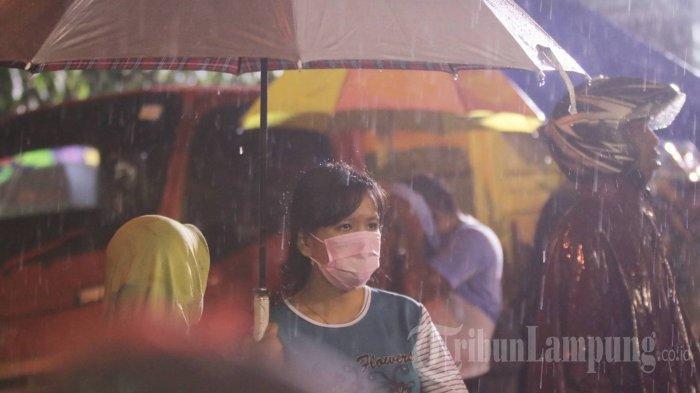 Prakiraan Cuaca Lampung Hari Ini 9 Oktober 2025, Dua Wilayah Hujan Disertai Petir